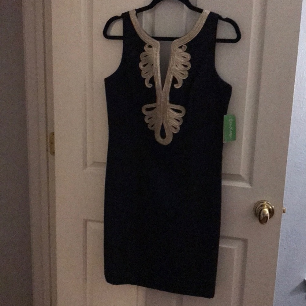 Lilly Pulitzer Janice shift NWT True Navy